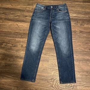 American Eagle Tomgirl Button Fly Jeans size 8